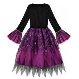 ReliParty Halloween Witch Costume for Girls,110