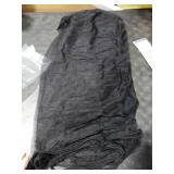 Trinkrittey Large Bird Cage Seed Catcher 31 x 118 inches Adjustable Bird Cage Net Cover Black Bird Cage Cover Elastic Band Mesh Cage Cover Skirt Nylon Mesh for Parakeet Parrot Cages