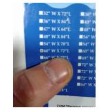 N&Y HOME Fabric Shower Curtain Liner 60 x 72 inches Bath Stall Size, Hotel Quality, Washable, Water Repellent, White Bathroom Curtains with Grommets, 60x72