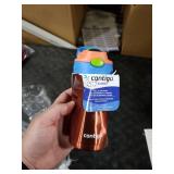 Contigo AUTOSPOUT Water Bottle, 13 oz, Coral Blue/Poppy DENTED
