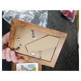 TWING 4x6 Picture Frames Set of 6, Rustic Farmhouse Picture Frame 3x5 with Mat or 4x6 Without Mat, Tabletop Display and Wall Mounting Home Decorative collage picture Photo Frames Wood Brown,Walnut