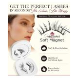 BEYELIAN Magnetic Eyelashes with Applicator Kit, Upgrade Soft Magnetic False Eyelashes Natural Look, No Glue Needed Reusable Magnetic Lashes for Eye Makeup (Lightweight & Comfortable)