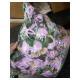 NUPTIO Artificial Flower Centrepieces for Tables - 10 Pcs Lilac Fake Flowers Roses Balls 9.5in Diameter - Silk Faux Rose Arrangement for Wedding Party Centerpiece Table Decor