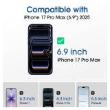 amFilm OneTouch Screen Protector for iPhone 17 Pro Max 6.9