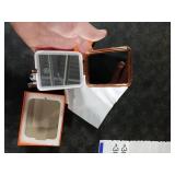 PDOZV LED Lighted Makeup Mirror with 3X Magnification, Portable Folding Compact Dual-Sided, Travel Pocket and Purse Mirror Size, Perfect for Desk Dorm, Office & Vanity Use (Solid Color)