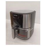 Chefman TurboFry Touch Air Fryer, XL 8-Qt Family Size, One-Touch Digital Control Presets, Stainless Steel