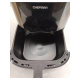 Chefman TurboFry Touch Air Fryer, XL 8-Qt Family Size, One-Touch Digital Control Presets, Stainless Steel