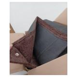 Prest-O-Fit 2-1080 Patio Rug Espresso Brown 6 Ft. x 9 Ft.