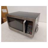 Toshiba EM131A5C-SS Microwave Oven with Smart Sensor  Easy Clean Interior  ECO Mode and Sound On/Off  1.2 Cu.ft  Stainless Steel
