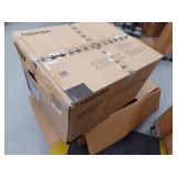 Toshiba EM131A5C-SS Microwave Oven with Smart Sensor  Easy Clean Interior  ECO Mode and Sound On/Off  1.2 Cu.ft  Stainless Steel