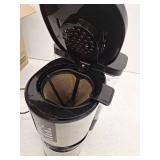 Ninja - Programmable XL 14-Cup Coffee Maker PRO, Glass Carafe, Freshness Timer, with Permanent Filter - Black/Stainless Steel