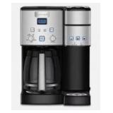 Cuisinart Coffee Center 12 Cup Coffeemaker and Single-Serve Brewer, Stainless Steel