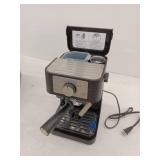 Stilosa Espresso Machine by Delonghi - EC260BK: 15-Bar Pressure, Removable Water Reservoir, Dishwasher-Safe Parts