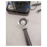 Stilosa Espresso Machine by Delonghi - EC260BK: 15-Bar Pressure, Removable Water Reservoir, Dishwasher-Safe Parts