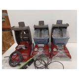 3 Pack Incomplete Hoover Power Scrub Spinscrub50 Carpet Cleaner