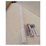 Arch Window Shade, White, 36 Inch Wide