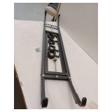 Great Day Power-Ride Gun Rack for Full-Size UTVs/ 50-64in Roll Bar Width, 2Gun Model, Black