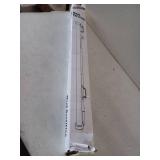 Reinforced 42 Inch Extra Tall x 80 Inch Wide Retractable Baby Gate, White