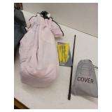 California Pop N Go Playpen, Pink And Gray