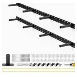 2pcs Floating Shelf Hardware Heavy Duty Hidden Shelf Brackets Support, 40 x 4 x 1.5 Inch