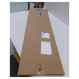 Sunset Forest Wall Art Nature Wheat Field Landscape Canvas Print, 14x48