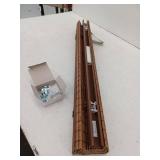 35"x64" Chicology Room Darkening Bamboo Roman Shade Moose Brown