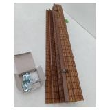 35"x64" Chicology Room Darkening Bamboo Roman Shade Moose Brown