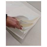 AAwipes Construction Sticky Mats, 24 x 36, White, 5 Pads