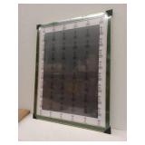 26x34 Green and Gold Picture Frame with Mat