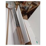 47.2" Floating Wall Shelf with Hidden Bracket Mount, Gray