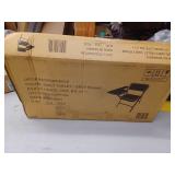 Premium Steel Folding Chair with Right Handed Tablet Arm