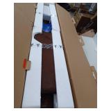 Modern Stainless Steel Rainfall Waterfall Shower Panel System-Brushed Stainless Steel