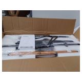 Tripod TV Stand with Faux Wood Legs