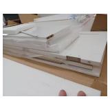 White Bathroom Cabinet, Wall Mounted, White