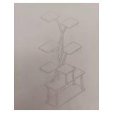 Legacyamerhome Plant Stand, White