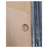 WLIVE Black TV Stand for 45, 50, 55 inch TV, Black