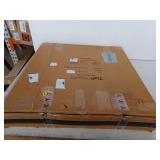 The Urban Port Round Coffee Table with Splayed Metal Legs