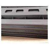 5-Tier Large Plastic Garage Storage Shelving Unit, Black, 18 D x 74 H x 36 W