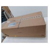 5-Tier Large Plastic Garage Storage Shelving Unit, Black, 18 D x 74 H x 36 W