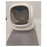 MeoWant Self Cleaning Cat Litter Box, White