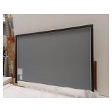 LOAAO 48X32 Black Rectangle Bathroom Mirror, Black