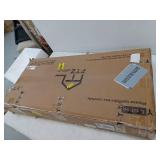 Ftzxhklx Shoe Cabinet with 2 Flip-Up Doors & Drawer, White