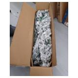 7ft Snow Flocked Christmas Tree