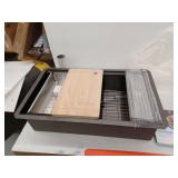 KICHAE 33-inch Black Undermount Kitchen Sink Set -Black Stainless Steel