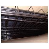 BestPet Folding Dog Crate with Divider and Tray  42 L