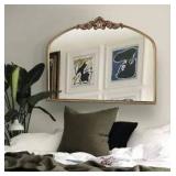 Ornate Arched Wall Mirror 36x30
