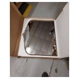 Ornate Arched Wall Mirror 36x30