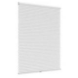 No Tools No Drill Cordless Cellular Shades, Light Filtering Honeycomb Shades Pleated Blinds for Window Size 40" W x 72" H, White