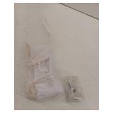 No Tools No Drill Cordless Cellular Shades, Light Filtering Honeycomb Shades Pleated Blinds for Window Size 40" W x 72" H, White