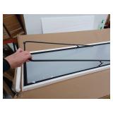 58"x19"Floor Mirror Full Length, Arched Full Length Mirror with Stand